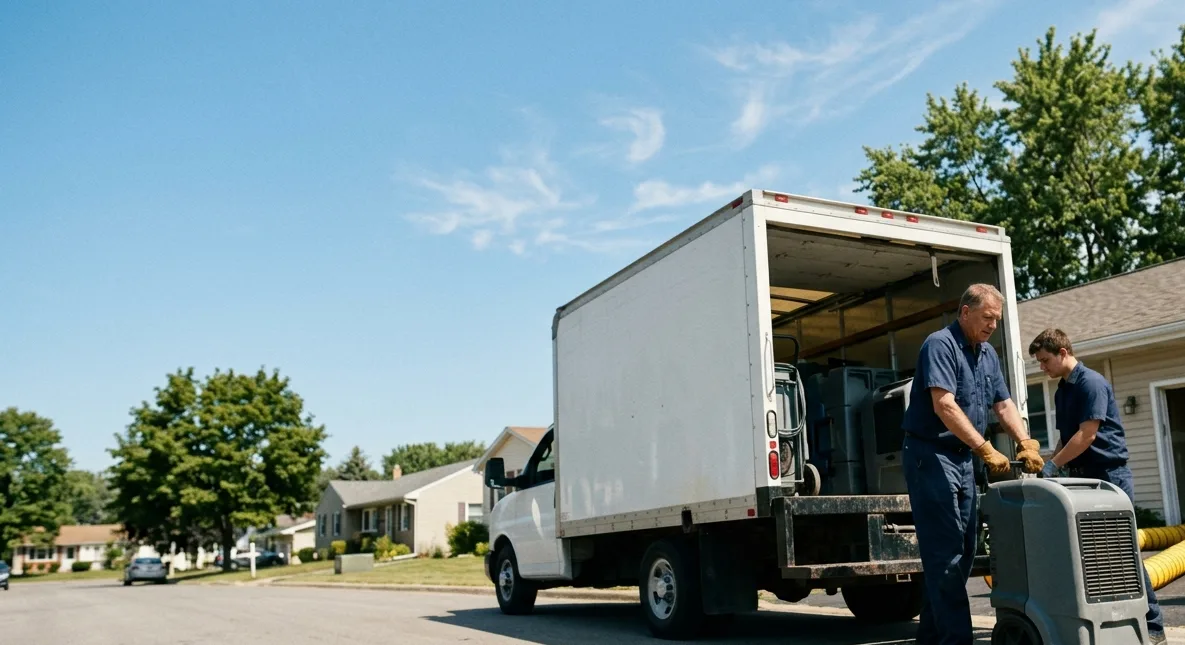 Water Damage Cleanup in Milton, IN near me